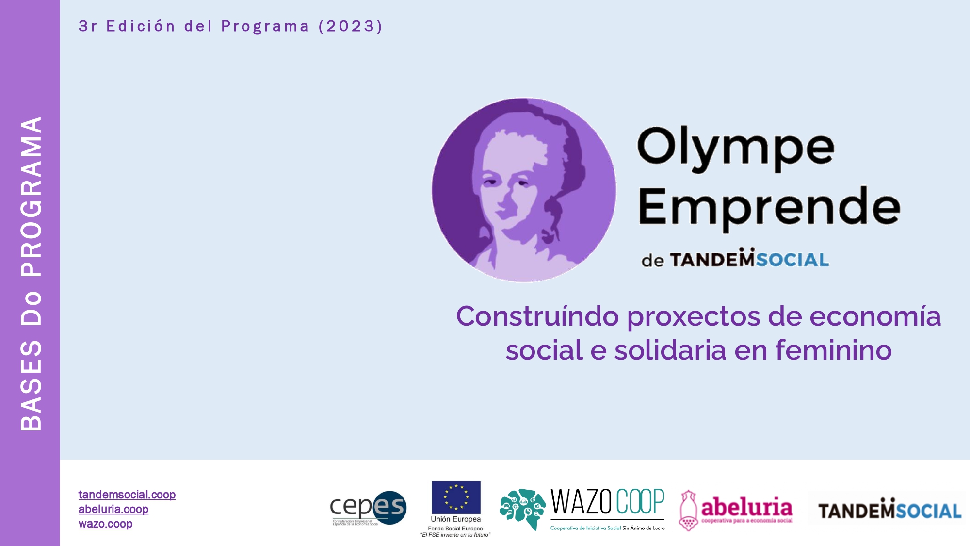 III Edición Olympe Emprende